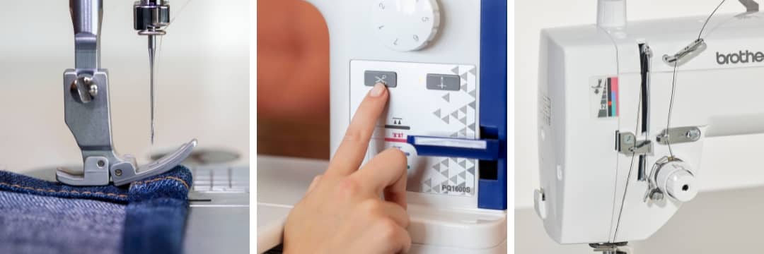 Machine à coudre semi industrielle BROTHER PQ-1600S - Garantie 5 ans
