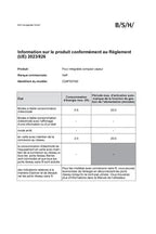 Four encastrable Neff C24FS31N0 COMPACT VAPEUR