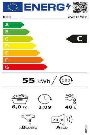 Lave-linge top MIELE WW 610