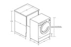 Lave-linge hublot Haier HW90B416FWB-FR