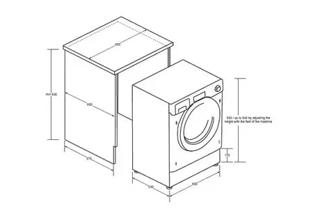Lave-linge hublot Haier HW90B416FWB-FR