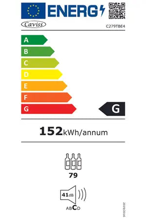 Cave multi-températures Caviss C279TBE4