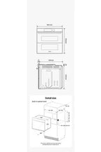 Four encastrable Samsung NV7B5675WAK