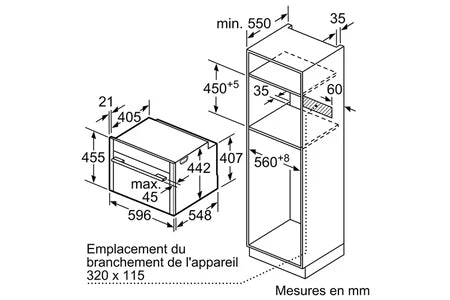 Four encastrable Neff C24FS31N0 COMPACT VAPEUR