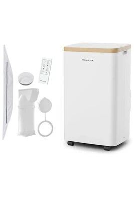 Climatiseur mobile Rowenta 3000w 40m2 avec kit fenêtre au5610f0