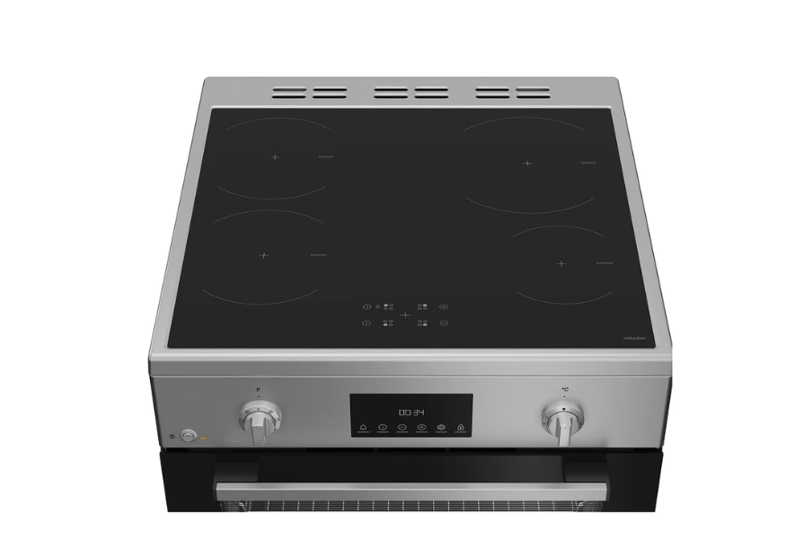 Cuisinière induction Indesit I6I8LCSX Inox