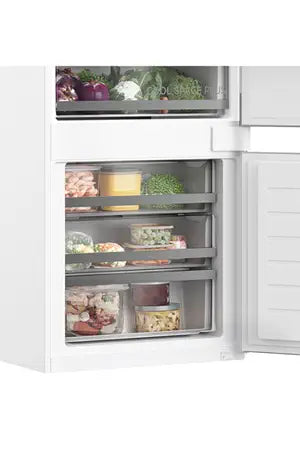 Réfrigérateur congélateur en bas Rosieres RBT5518EW - ENCASTRABLE 177 cm