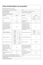 Lave-linge hublot MIELE WCI860