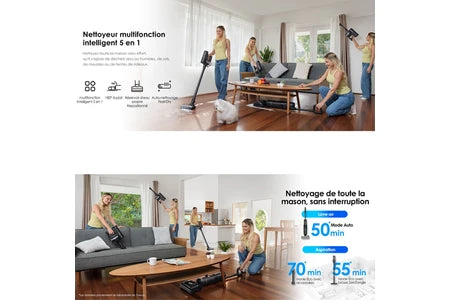 Aspirateur laveur Tineco Floor One Switch S7 Stretch premium