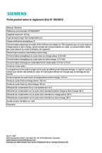 Sèche-linge SIEMENS WT45G429FF ISENSORIC