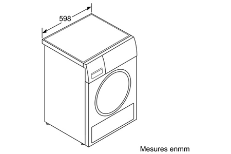 Sèche-linge SIEMENS WT45G429FF ISENSORIC