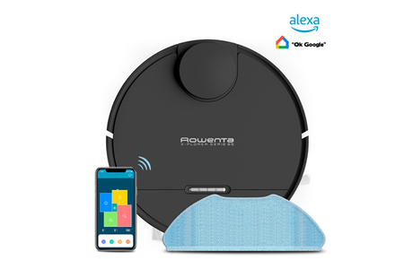 Aspirateur robot ROWENTA X-PLORER SÉRIE 95 ANIMAL RR7975WH