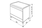 Piano de cuisson SMEG CX91GMBL