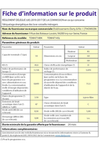 Lave-vaisselle THOMSON TDW4714WH