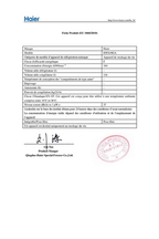 Cave de vieillissement HAIER HWS49GA