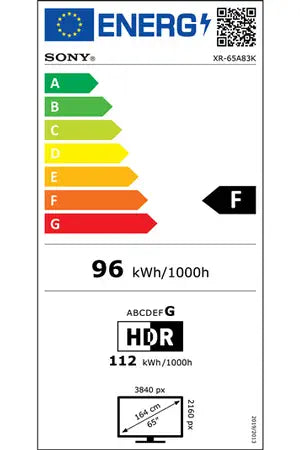 TV OLED SONY SONY XR-65A83K - BRAVIA XR 65'' OLED 4K ULTRA HD HDR GOOGLE TV
