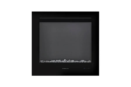 Cheminée électrique XARALYN XARALYN CADIZ TRIVERO70 CHEMINÉE ÉLECTRIQUE AVEC INSERT À EFFET DE FLAMME LED 800W, BLANC