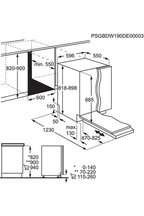 Lave-vaisselle ELECTROLUX EEC87315L COMFORLIFT- ENCASTRABLE 60CM