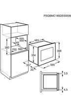Micro- ondes + Gril ELECTROLUX EMSD253TMY