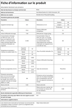 Lave-linge hublot MIELE WCI 960 TWINDOS