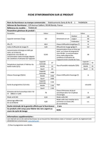 Lave-linge hublot THOMSON ENCASTRABLE - TWBI8140