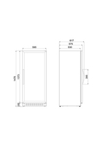 Cave de vieillissement DOMETIC C101G