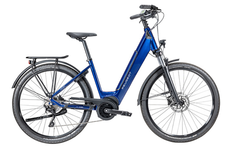 Vélo électrique PEUGEOT VTC EC01 BLEU TAILLE 52