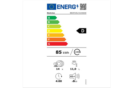 Lave-vaisselle ELECTROLUX EEC87315L COMFORLIFT- ENCASTRABLE 60CM