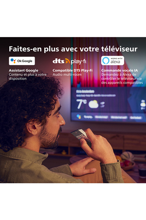 TV LED PHILIPS TV PHILIPS 55PUS8897 THE ONE ANDROID 4K UHD LED AMBILIGHT 3-139 CM