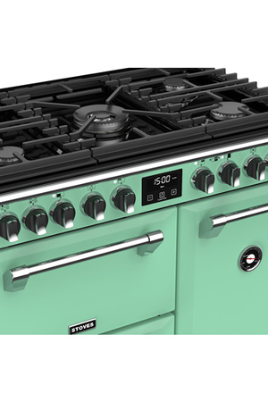Piano de cuisson STOVES RICHMOND DELUXE GAZ 90CM MOJITO MINT PRICHDX90DFMMI
