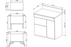 Piano de cuisson SMEG VICTORIA 100CM MIXTE NOIR - TR103BL