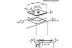Plaque gaz ELECTROLUX EGT6633NOK