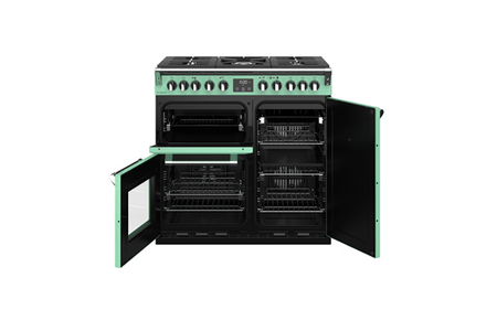 Piano de cuisson STOVES RICHMOND DELUXE GAZ 90CM MOJITO MINT PRICHDX90DFMMI