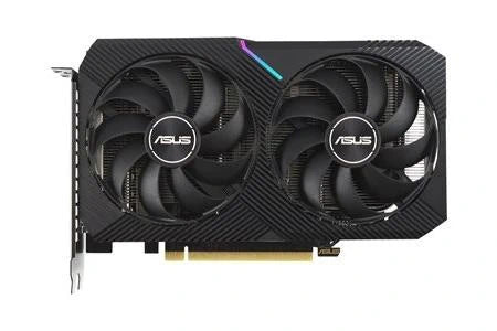 Carte graphique ASUS DUAL NVIDIA GEFORCE RTX 3060 TI V2 MINI OC EDITION PCIE 4.0 8 GO GDDR6 HDMI 2.1 NOIR