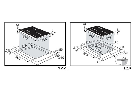 Plaque induction DE DIETRICH DPI7884XT