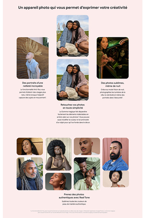 Smartphone GOOGLE PIXEL 6A 128GO NOIR CHARBON 5G