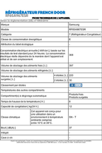 Réfrigérateur multi-portes SAMSUNG RF65A967ESR