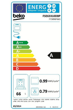 Cuisinière mixte BEKO FSE63310DBP