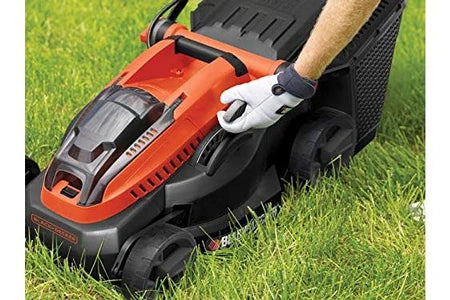 Tondeuse électrique BLACK & DECKER BLACK+DECKER TONDEUSE 38 CM SANS FIL, TONDEUSE À GAZON ELECTRIQUE 36V AVEC 2 BATTERIES 36V 2 AH, 6 HAUTEURS RÉGLABLES 20, 30, 40, 50, 60 ET 70 MM, CHA