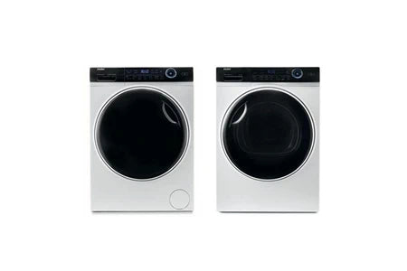 Lave-linge hublot HAIER PACK LAVE-LINGE FRONTAL 12KG 1400TRS/MIN + SÈCHE-LINGE 10 KG POMPE À CHALEUR