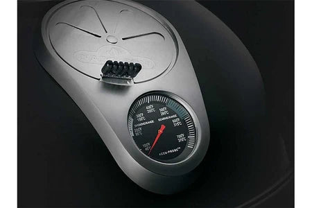 Barbecue NAPOLEON BARBECUE CHARBON DE BOIS NAPOLEON RODÉO PRO 57 CM SUR CHARIOT + RÔTISSOIRE + FUMOIR