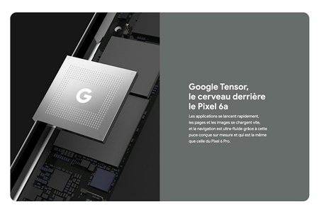 Smartphone GOOGLE PIXEL 6A 128GO NOIR CHARBON 5G