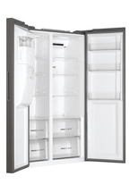 Refrigerateur americain HAIER HSR3918FIMP SILVER