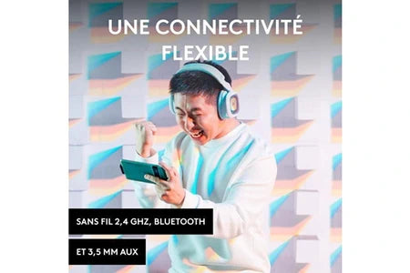 Casque PC LOGITECH G CASQUE GAMING SANS FIL - ASTRO - A30 - POUR PS, PC, MOBILE - BLANC