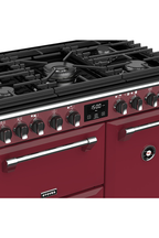 Piano de cuisson STOVES RICHMOND DELUXE GAZ 90CM CHILI RED PRICHDX90DFCRE
