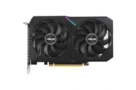Carte graphique ASUS DUAL NVIDIA GEFORCE RTX 3060 TI V2 MINI OC EDITION PCIE 4.0 8 GO GDDR6 HDMI 2.1 NOIR