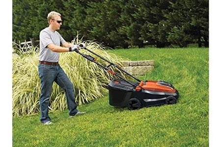 Tondeuse électrique BLACK & DECKER BLACK+DECKER TONDEUSE 38 CM SANS FIL, TONDEUSE À GAZON ELECTRIQUE 36V AVEC 2 BATTERIES 36V 2 AH, 6 HAUTEURS RÉGLABLES 20, 30, 40, 50, 60 ET 70 MM, CHA