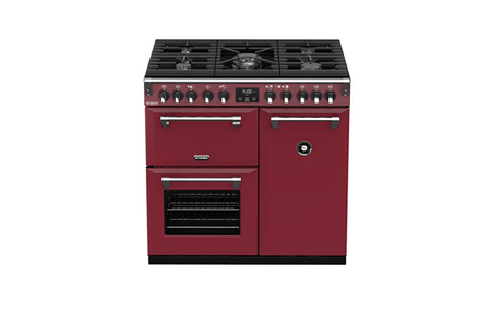 Piano de cuisson STOVES RICHMOND DELUXE GAZ 90CM CHILI RED PRICHDX90DFCRE