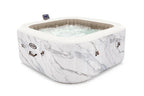 Spa gonflable INTEX SPA GONFLABLE PURESPA CALACATTA CARRÉ BULLES 4 PLACES - INTEX