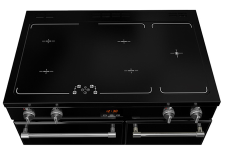 Piano de cuisson STOVES GOURMET 90CM INDUCTION NOIR - PGOUR90EIBLK